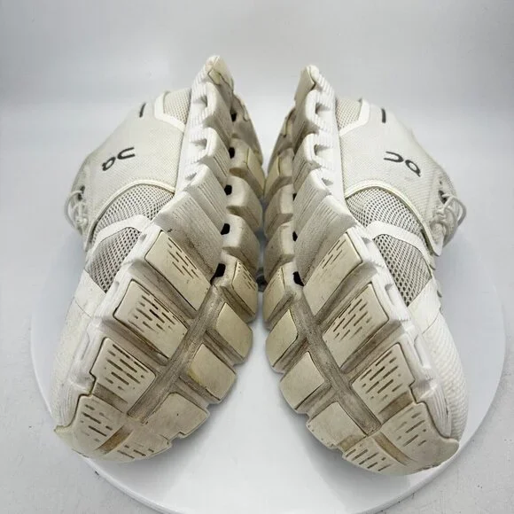 On Cloud 5 Swiss Engineering Women Size 9.5 59.98902 Pearl White Running Shoes - Picture 9 of 14